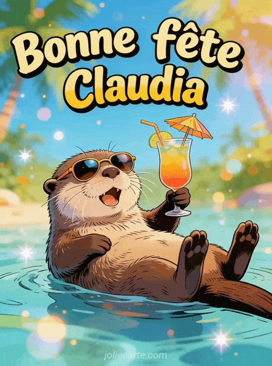Bonne fête Claudia - Bonne fete claudia humour