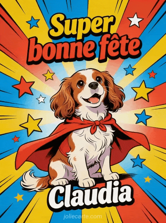 Bonne fête Claudia - Bonne fete claudia drole
