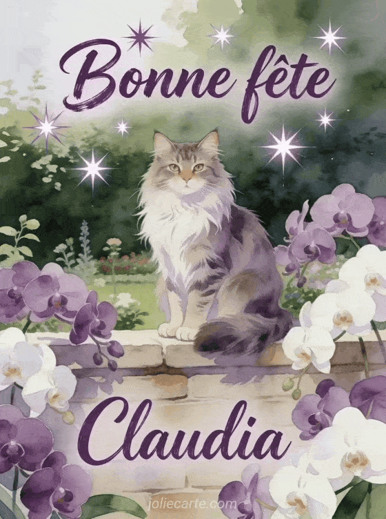 Bonne fête Claudia - Fetes claudia