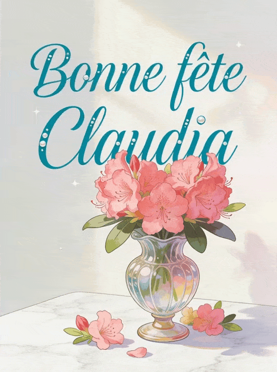 Bonne fête Claudia - Bonne fete claudia image