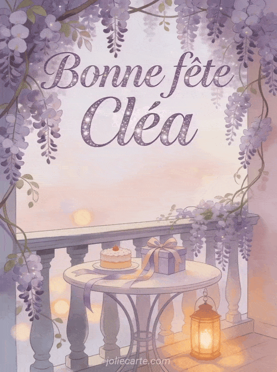 Bonne fête Cléa - Bonne fete clea fleurs