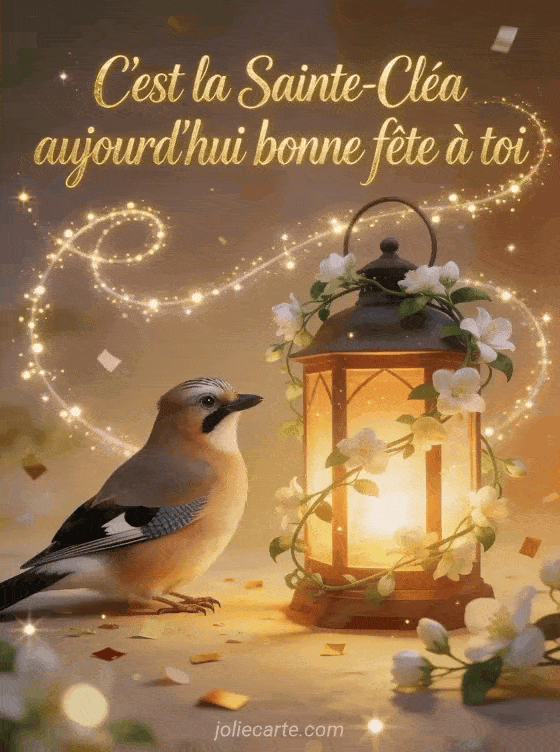 Bonne fête Cléa - Bonne fete clea gif anime