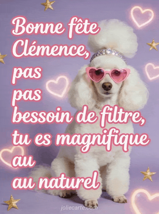 Bonne fête Clemence - Clemence bonne fete humour