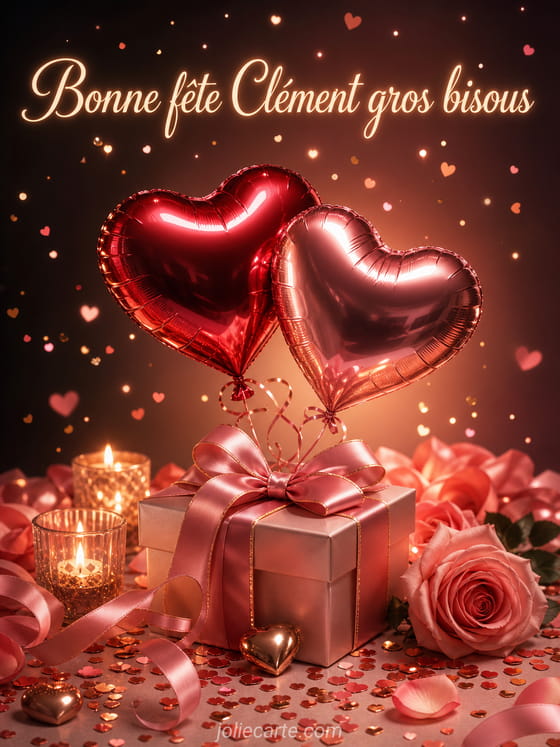 Carte bonne fête Clément
