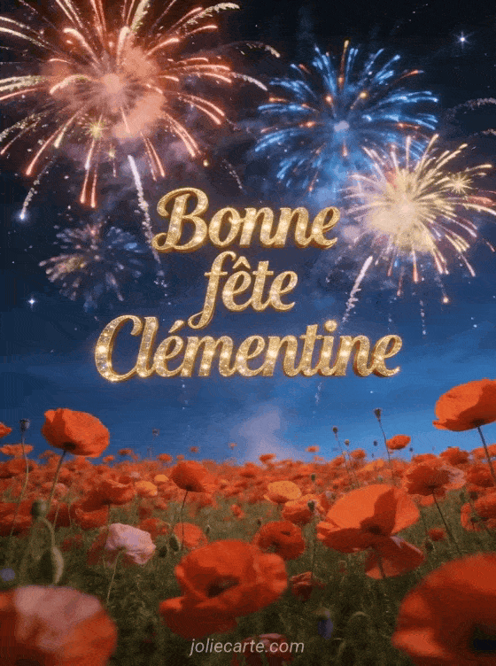 Bonne fête Clementine - Clementine bonne fete image