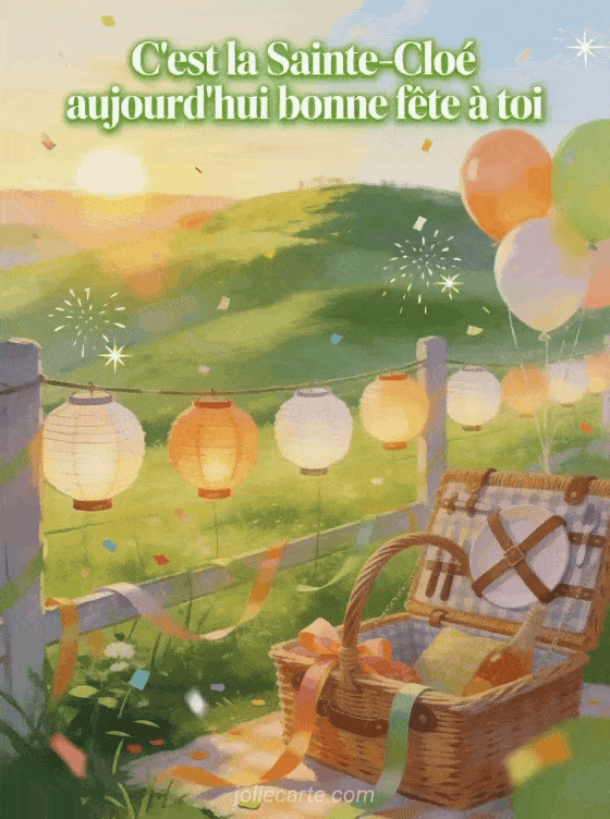 Bonne fête Cloé - Fetes cloe