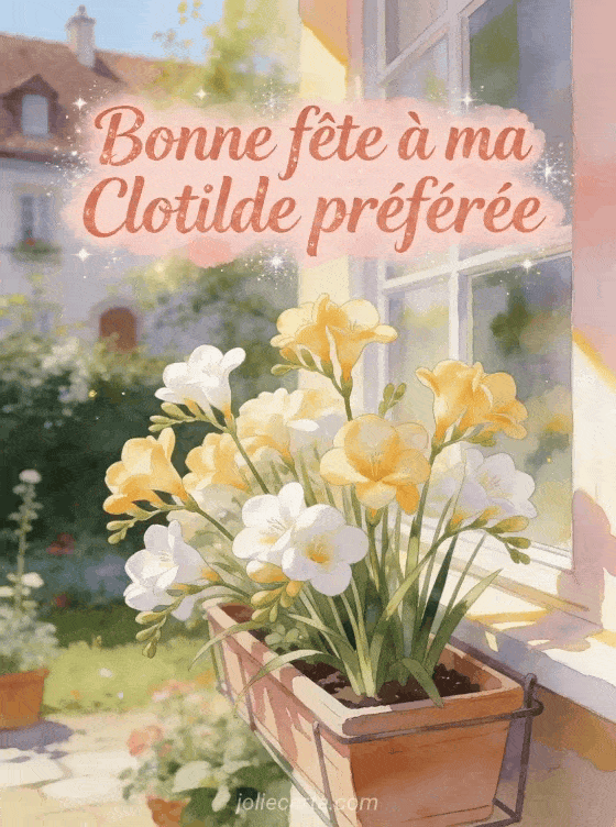 Bonne fête Clotilde - Fete clotilde a souhaiter