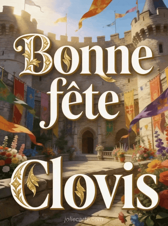 Bonne fête Clovis - Bonne fete clovis garcon