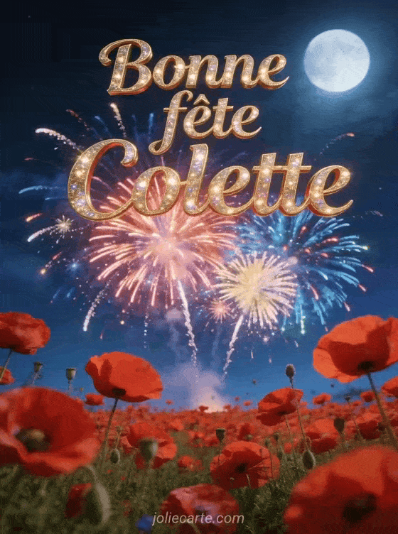 Bonne fête Colette - Colette bonne fete image