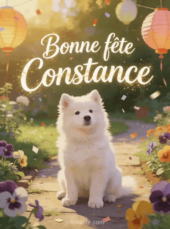 Bonne fête Constance - Fete sainte constance