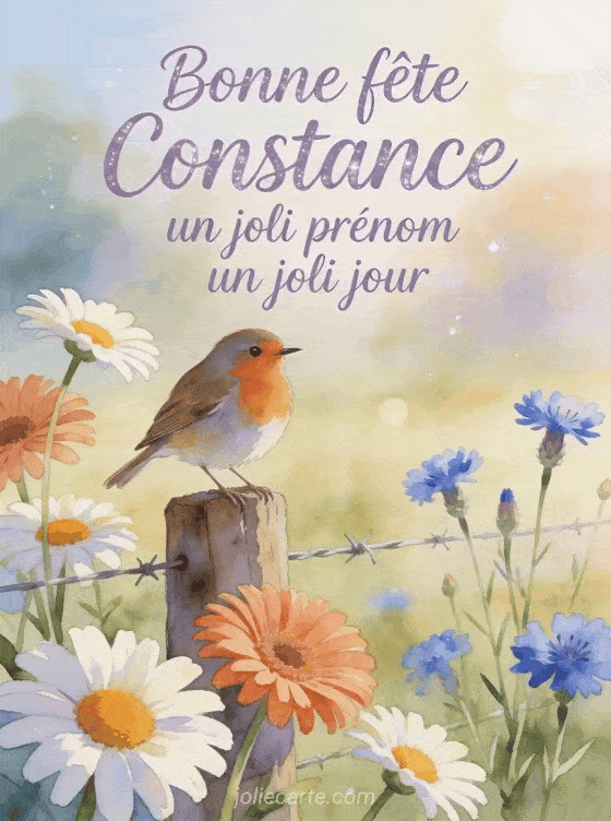 Bonne fête Constance - Bonne fete sainte constance