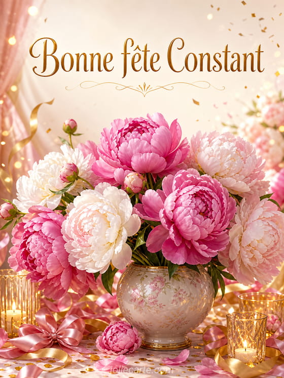 Carte bonne fĂȘte Constant