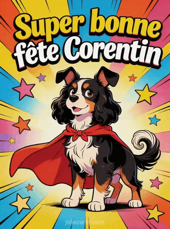 Bonne fête Corentin - Corentin gif bonne fete gratuit
