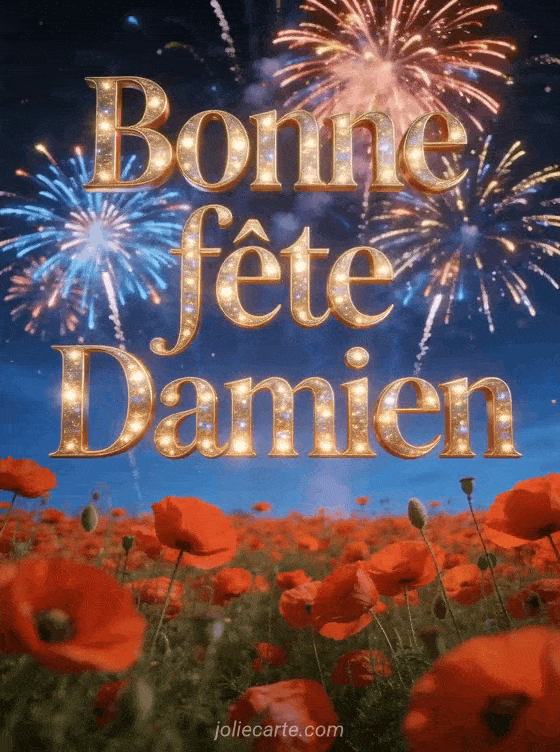 Bonne fête Damien - Damien bonne fete image