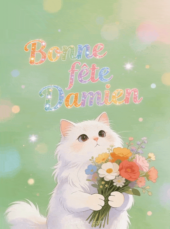 Bonne fête Damien - Damien gif bonne fete
