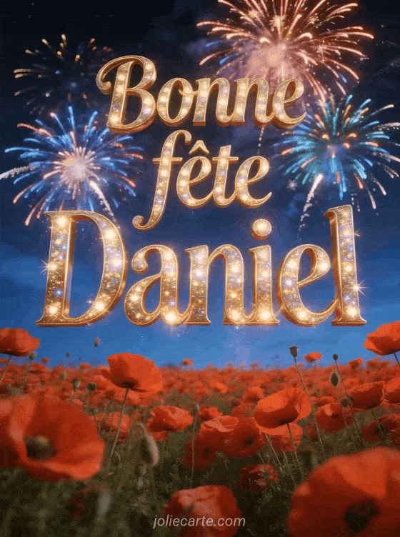 Bonne fête Daniel - Daniel bonne fete image