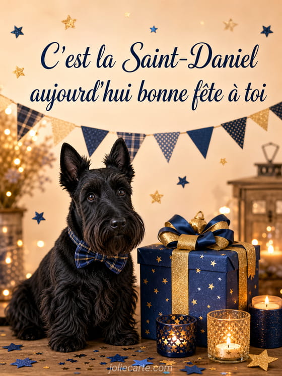 Carte bonne fête Daniel