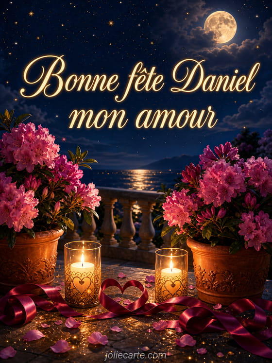 Carte bonne fête Daniel