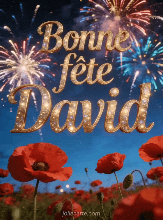Bonne fête David - David bonne fete image