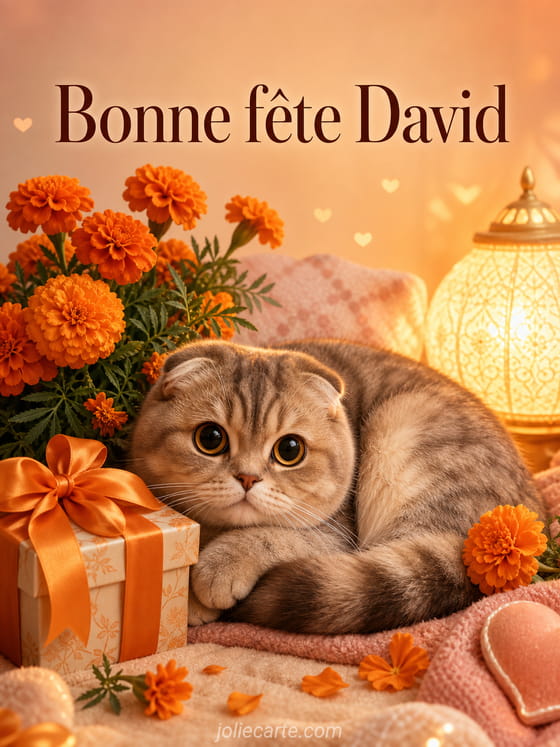 Carte bonne fĂȘte David