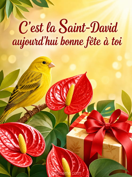 Carte bonne fĂȘte David