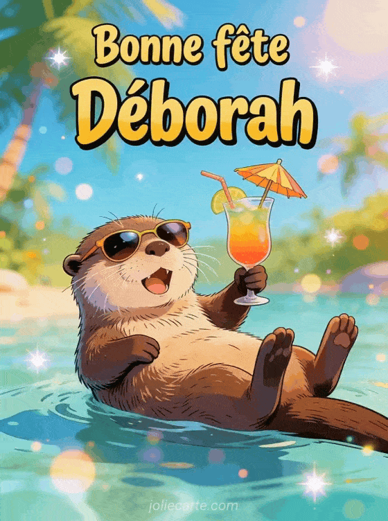 Bonne fête Déborah - Deborah image bonne fete