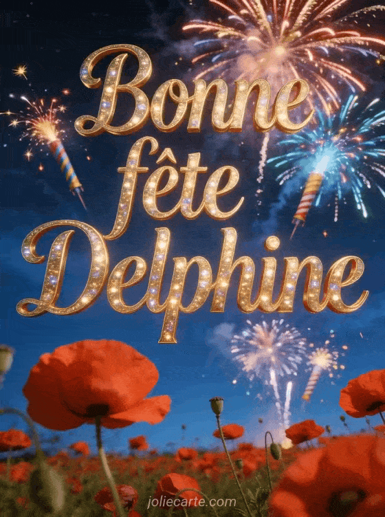 Bonne fête Delphine - Delphine bonne fete image