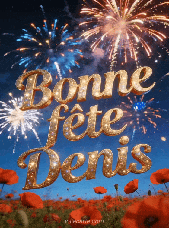 Bonne fête Denis - Denis bonne fete image