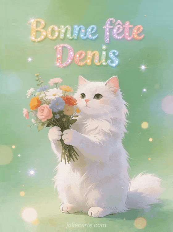 Bonne fête Denis - Denis gif bonne fete