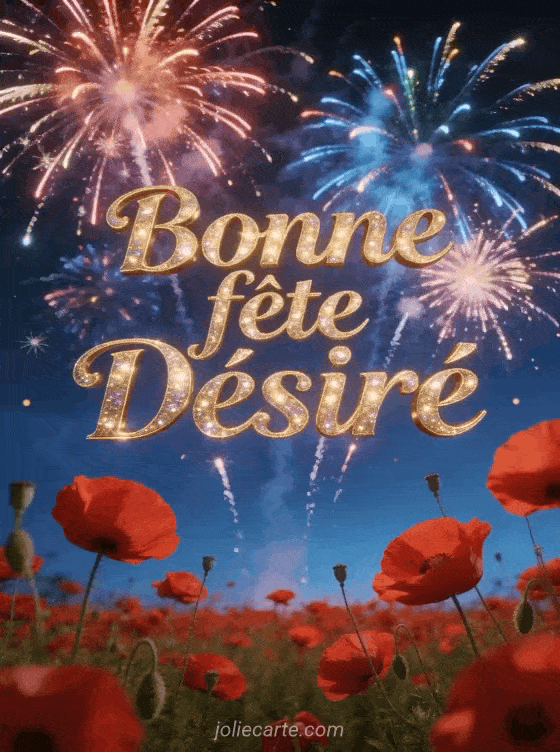 Bonne fête Desire - Bonne fete desire gratuit
