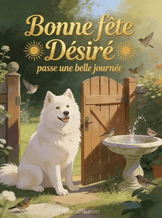 Bonne fête Désiré - Bonne fete st desire image