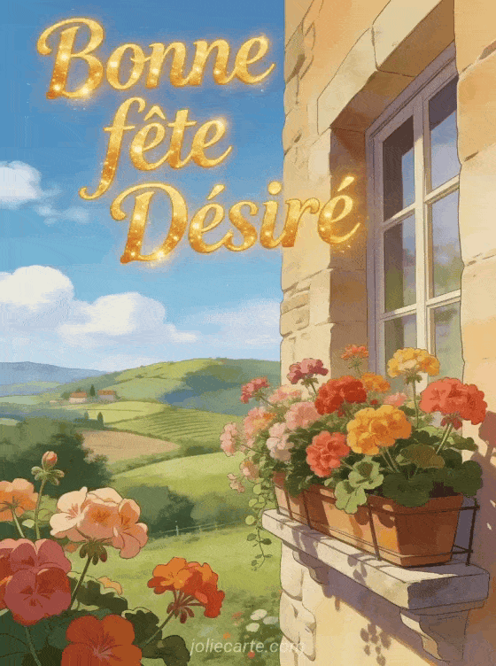 Bonne fête Désiré - Bonne fete desire garcon