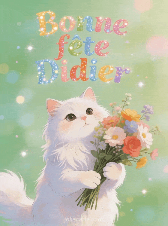 Bonne fête Didier - Didier gif bonne fete