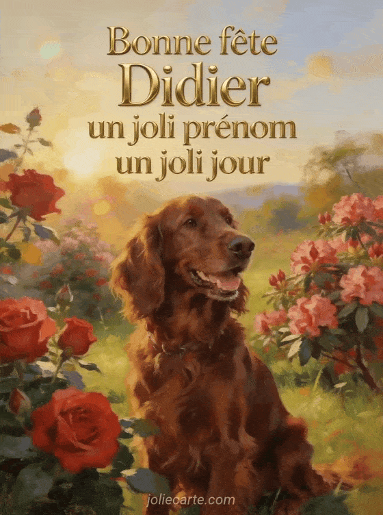 Bonne fête Didier - Fete saint didier