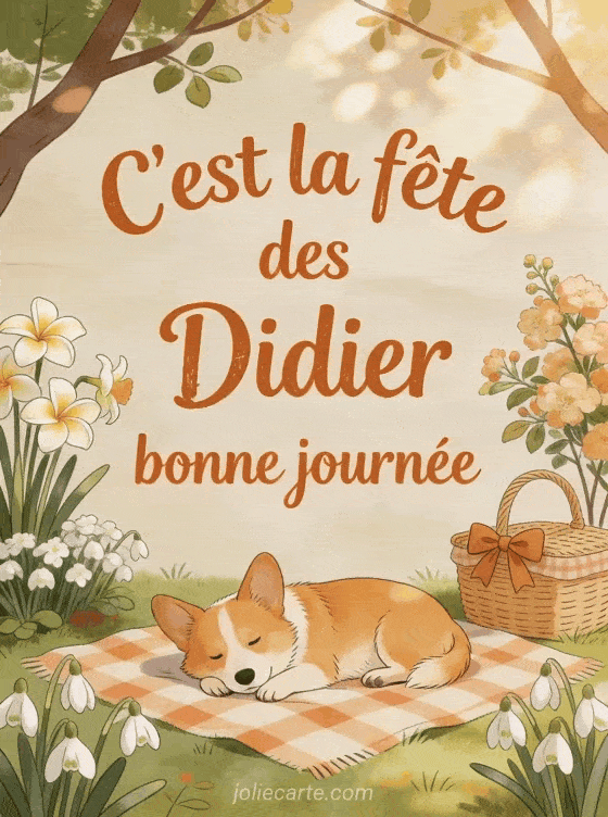 Bonne fête Didier - Fete st didier