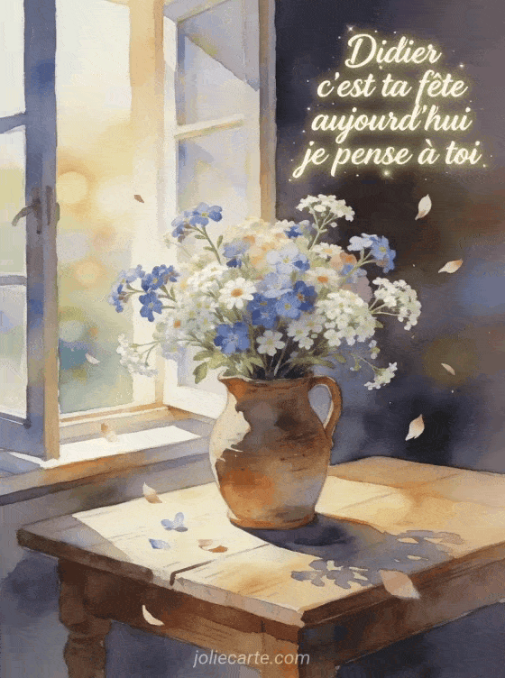 Bonne fête Didier - Bonne fete didier fleurs