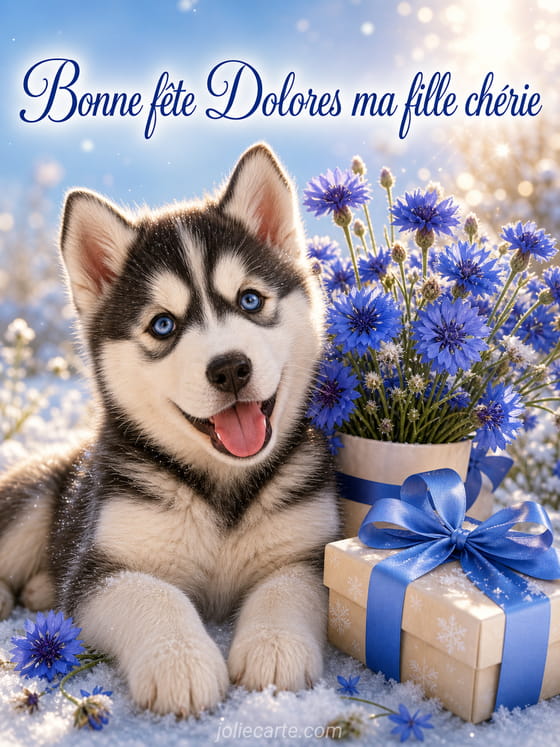 Carte bonne fĂȘte Dolores