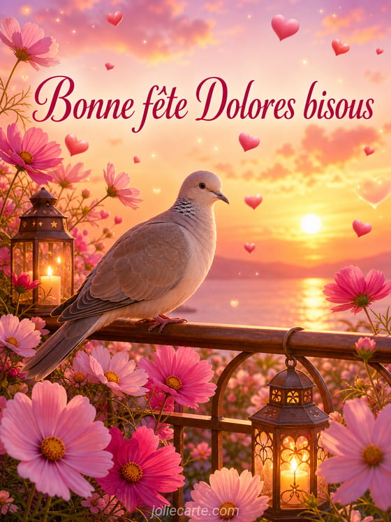 Carte bonne fĂȘte Dolores
