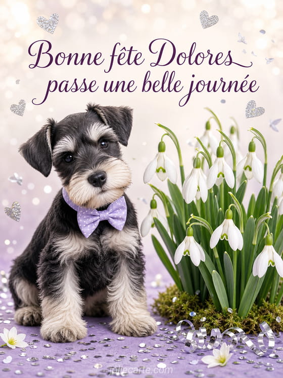 Carte bonne fĂȘte Dolores