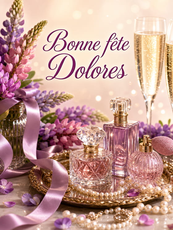 Carte bonne fĂȘte Dolores