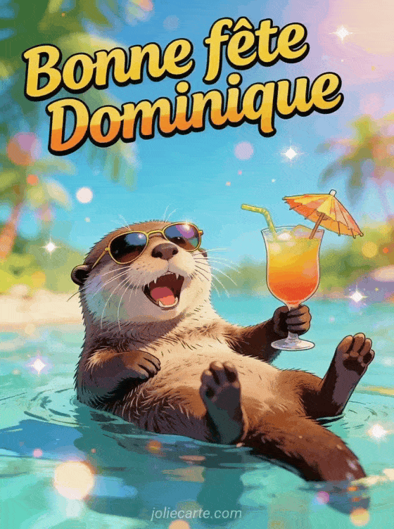 Bonne fête Dominique - Dominique image bonne fete