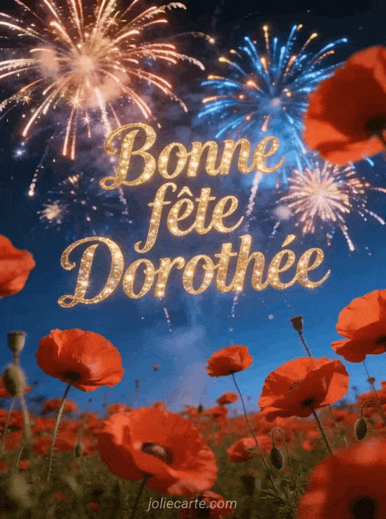 Bonne fête Dorothee - Bonne fete dorothee gratuit