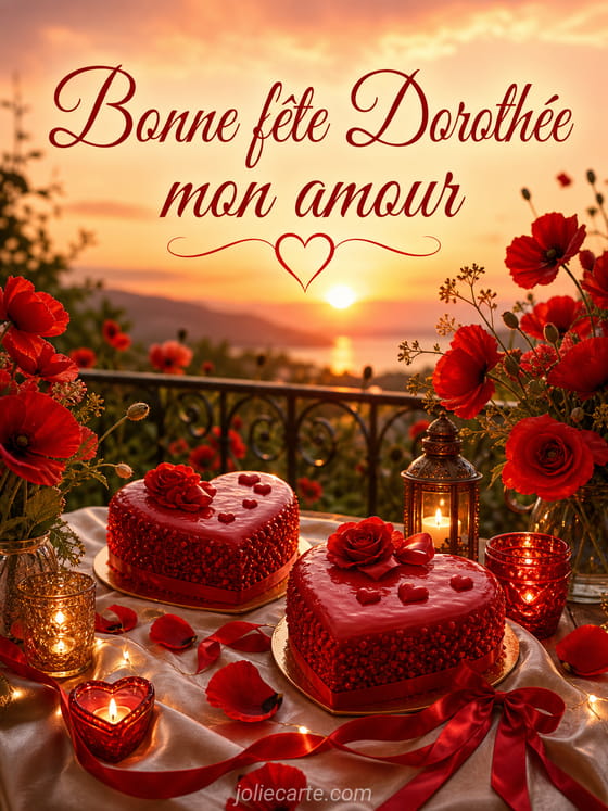 Carte bonne fĂȘte DorothĂ©e