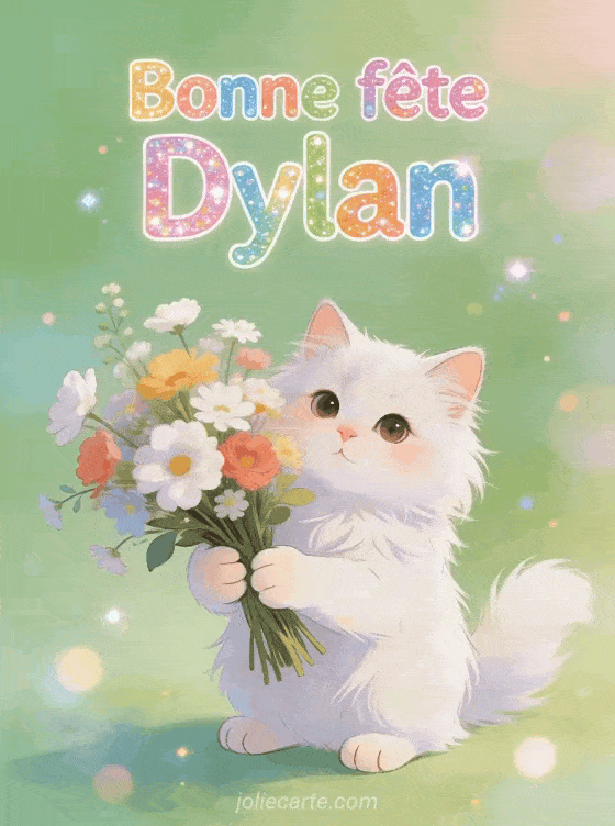 Bonne fête Dylan - Dylan gif bonne fete