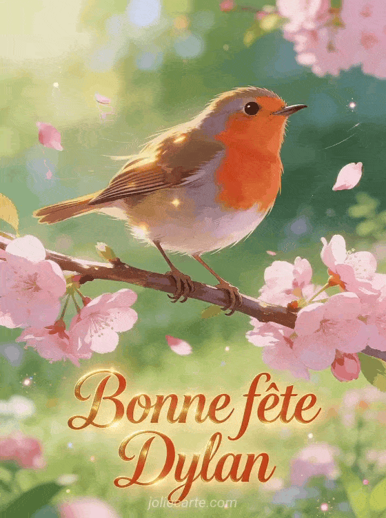 Bonne fête Dylan - Dylan image bonne fete gratuite