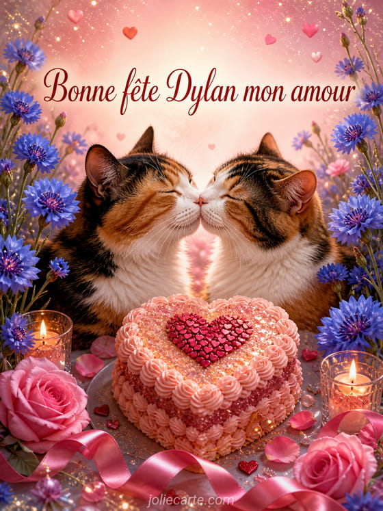 Carte bonne fête Dylan