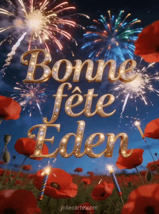 Bonne fête Eden - Eden bonne fete image