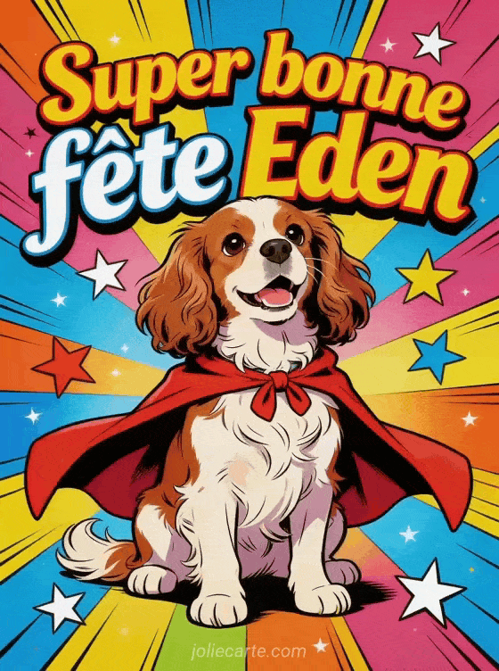 Bonne fête Eden - Eden gif bonne fete gratuit