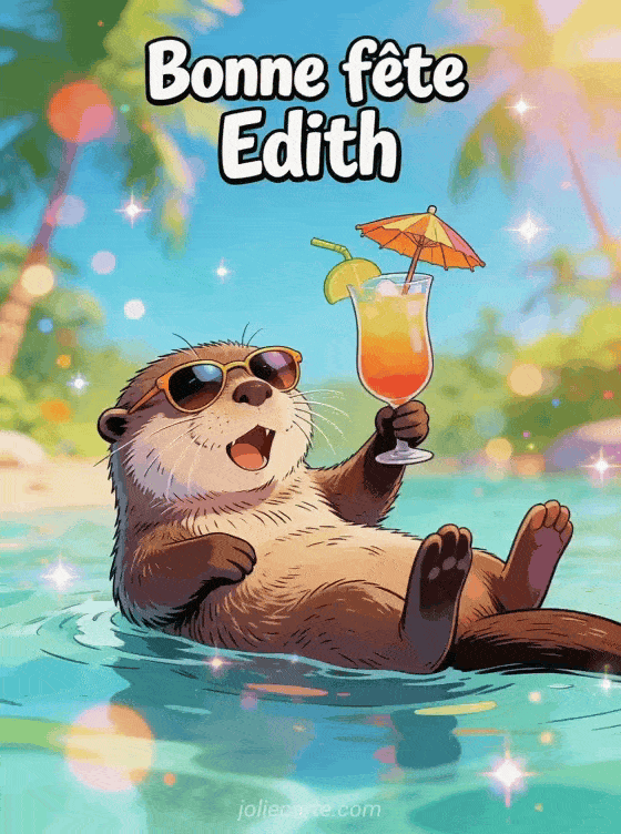 Bonne fête Edith - Edith image bonne fete