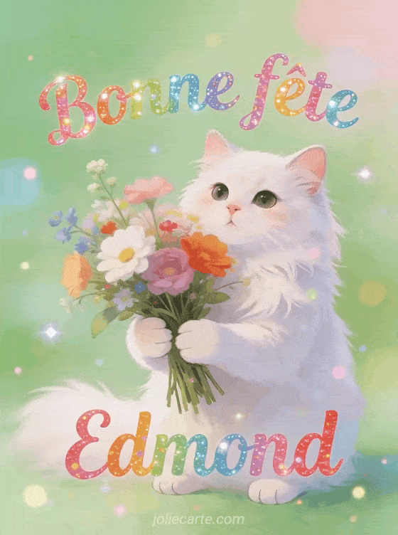 Bonne fête Edmond - Edmond gif bonne fete